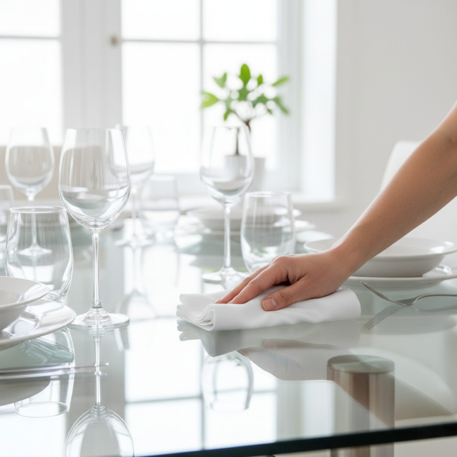 Paviroll Glass table
